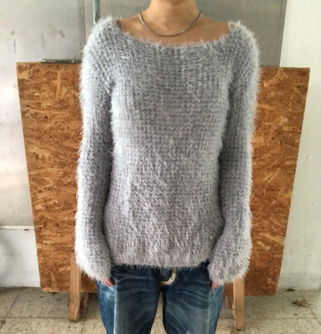 fur knit pullover 상품이미지1