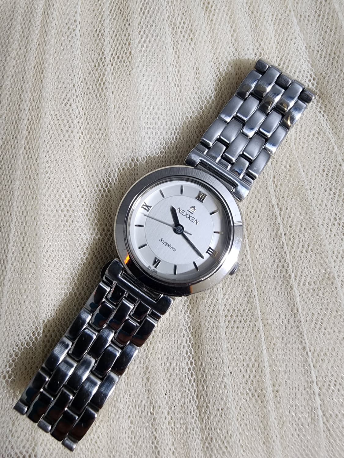넥센 NEXXEN 사파이어 메탈 여성 시계 상품이미지1