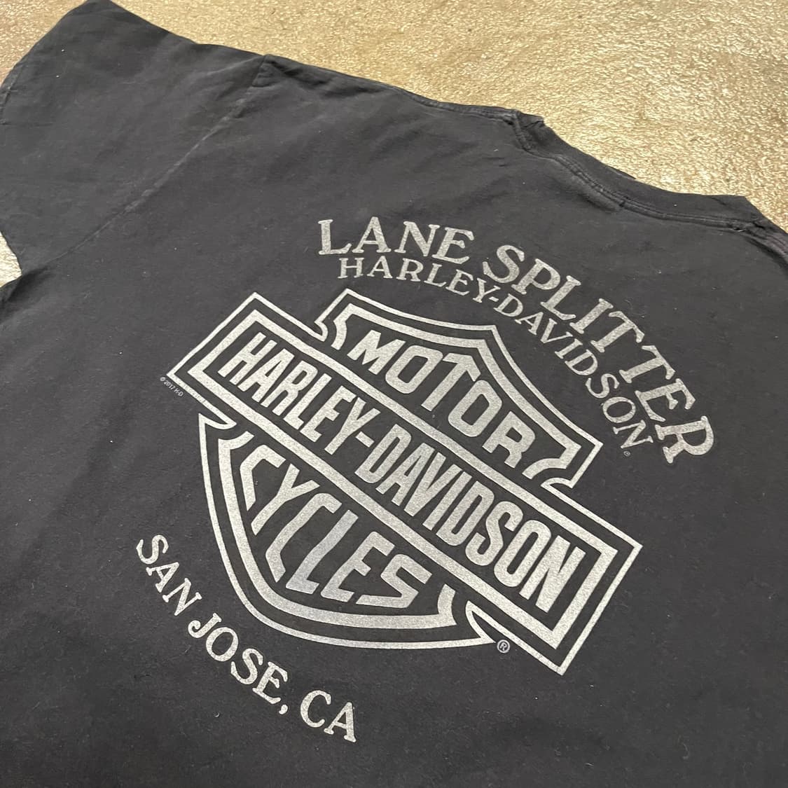할리데이비슨 프린팅 티셔츠 (105) 상품이미지5