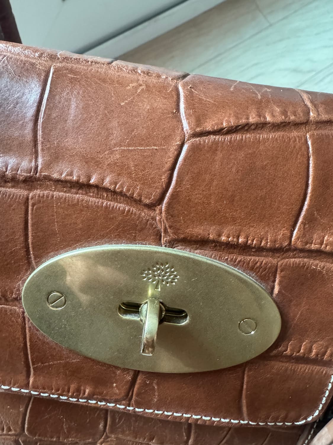 멀버리 베이스워터 크로커다일 오크 상품이미지3