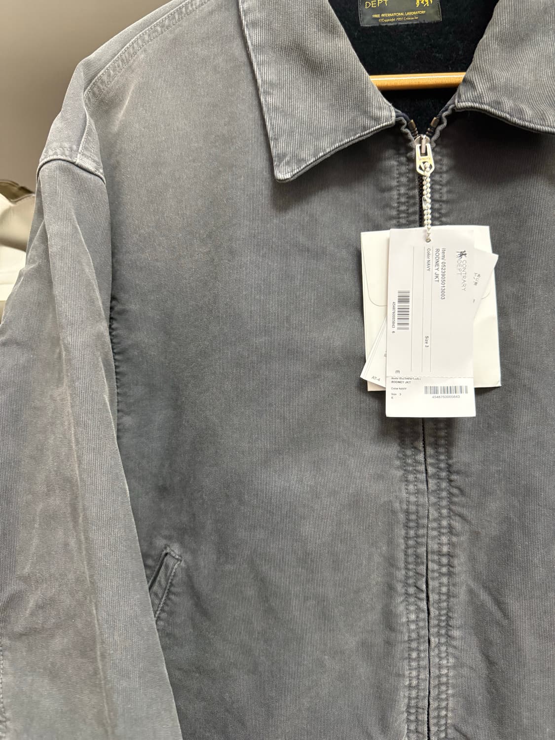 [3]비즈빔23aw ICT Rodney JKT 로드니 자켓 네이비 상품이미지3