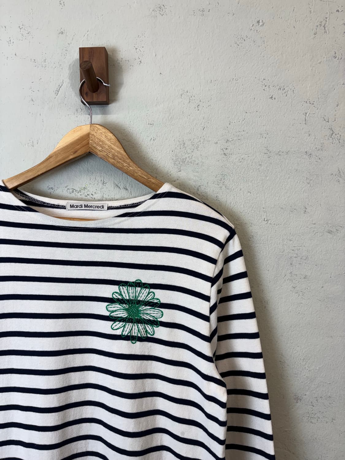 마르디메크르디 스트라이프 긴팔티 상품이미지2
