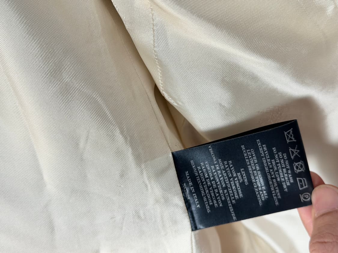 버버리 스트라이프 자켓 여성 S 상품이미지4