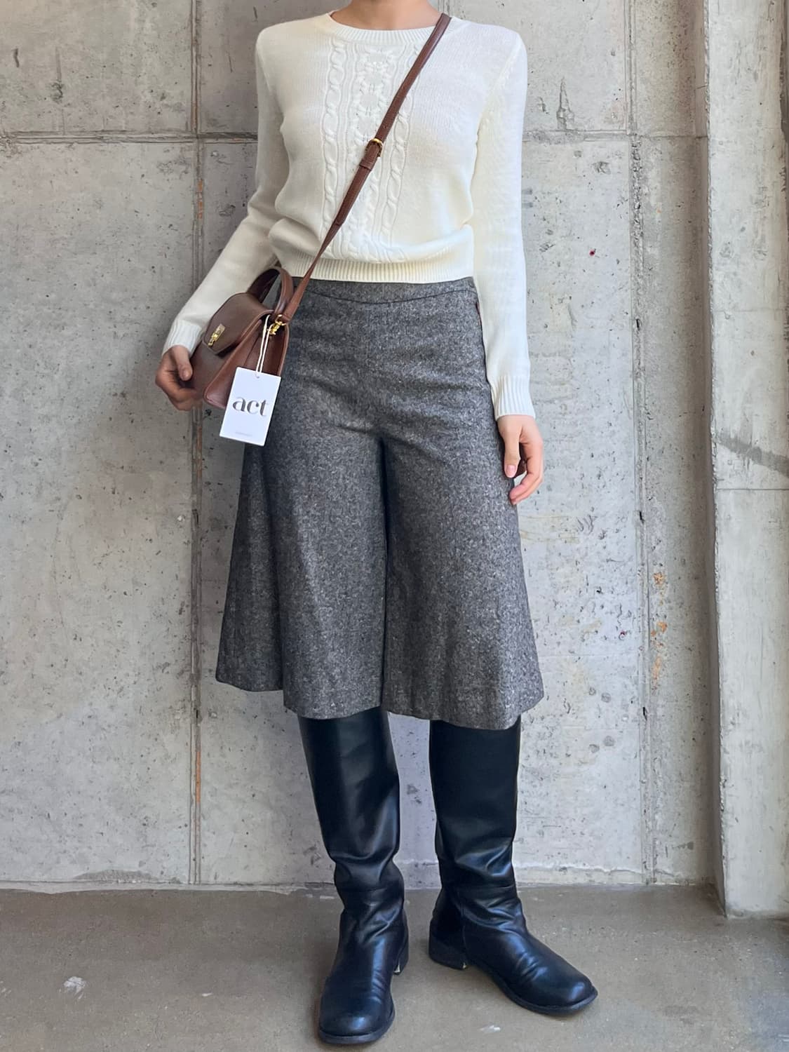 00s COURREGES 꾸레쥬 로고 롱슬리브 상품이미지3