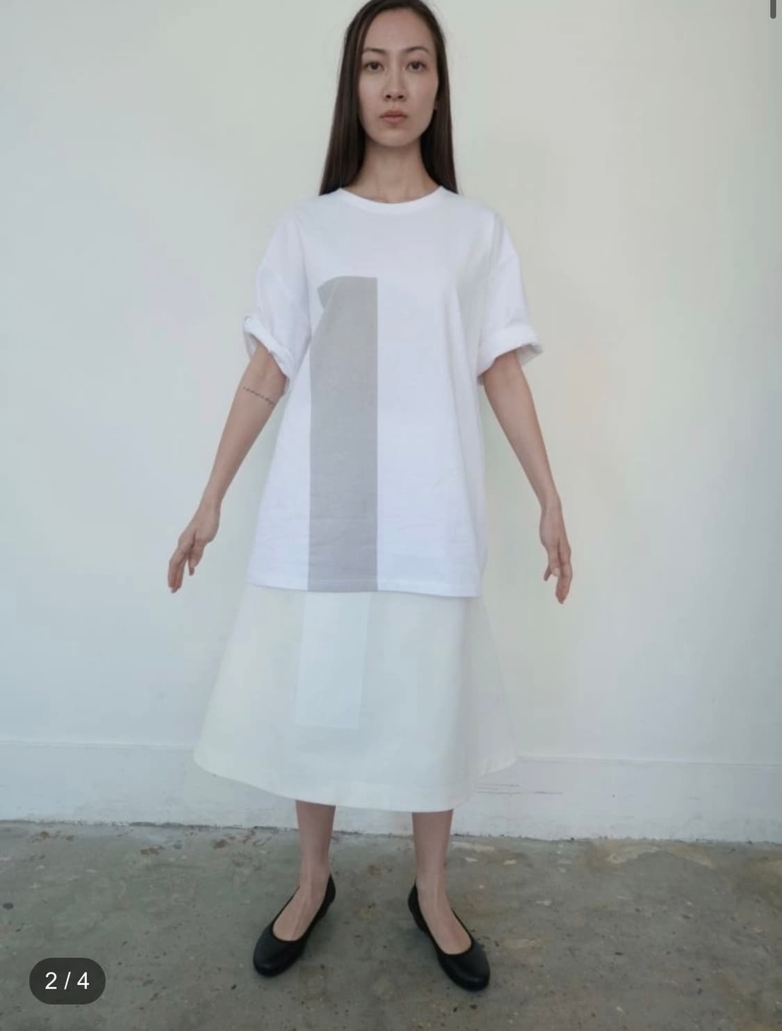 Eonts Ne- Sleeve T-Shirts White ver. 상품이미지1