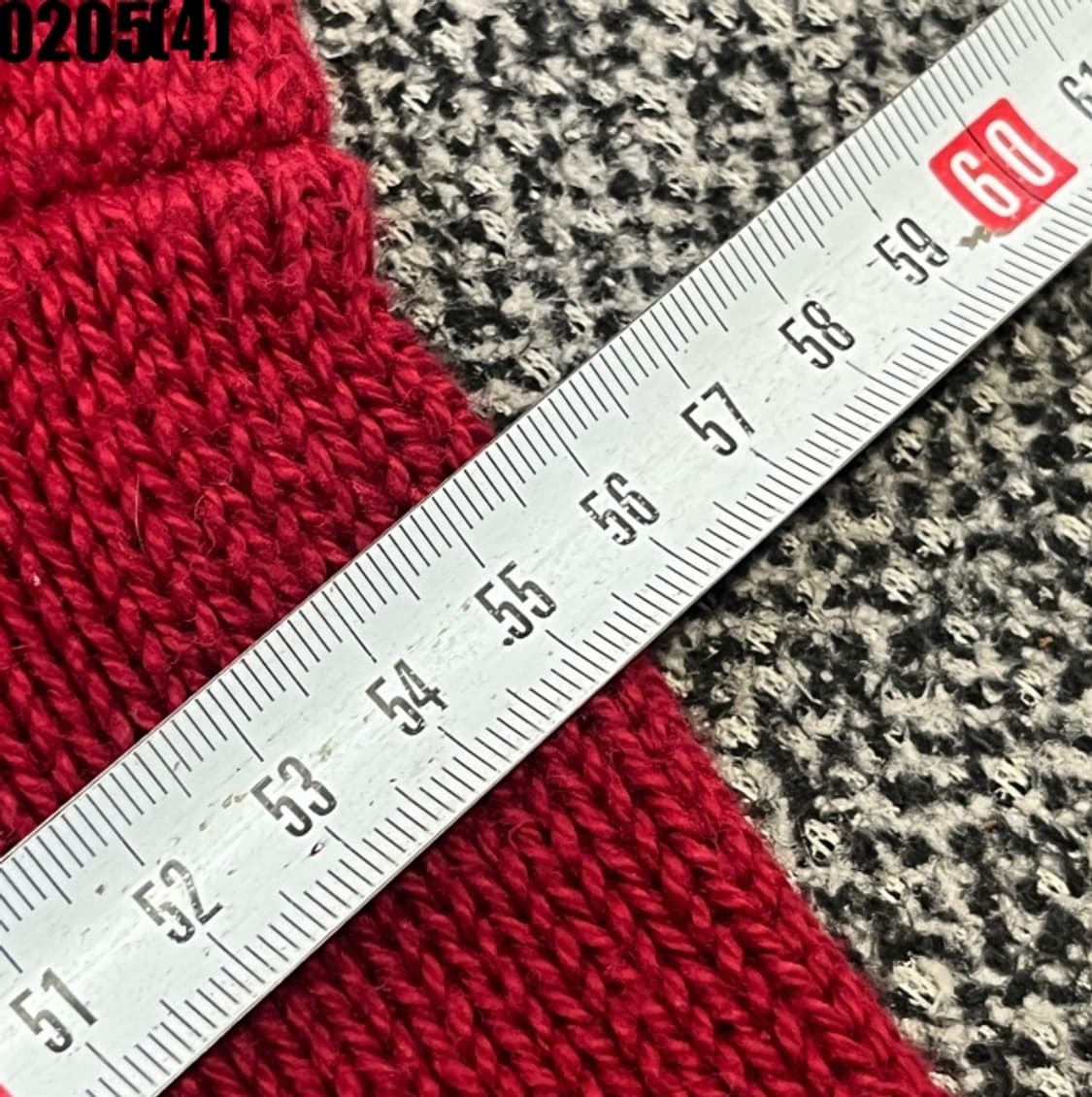 [M] 폴로 랄프로렌 피마코튼 레드 니트 스웨터 0205(4) 상품이미지6