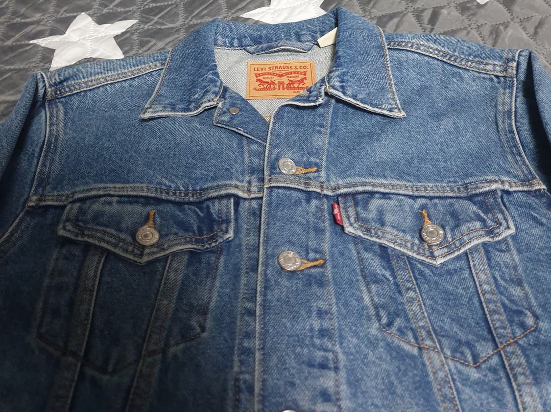 리바이스 EX-보이프렌드 트러커 데님자켓 (M) 상품이미지2