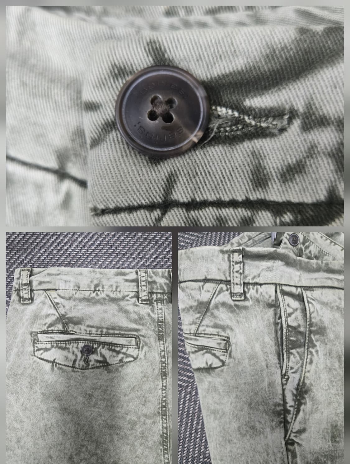 시리즈 카키 팬츠 스판바지 상품이미지4