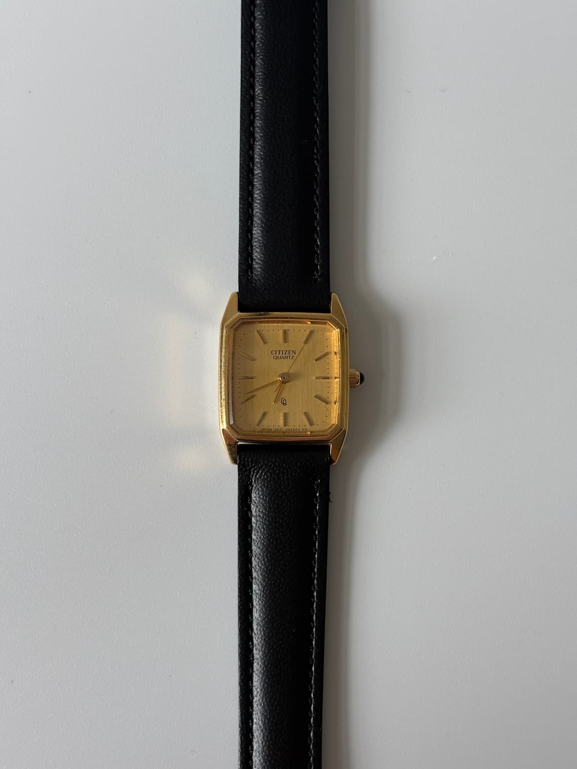 1980년대 CQ 빈티지시계 골드 스퀘어 쿼츠 여성  상품이미지4