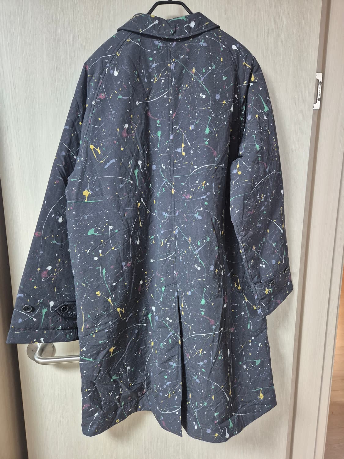 (정품) 네이버후드 X 올드조 프린팅 야상 롱코트 점퍼 18fw 협업 상품이미지2