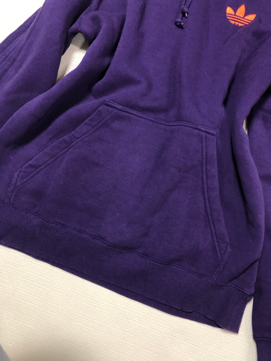 빈티지 아디다스 퍼플 파이어버드 후디 상품이미지8