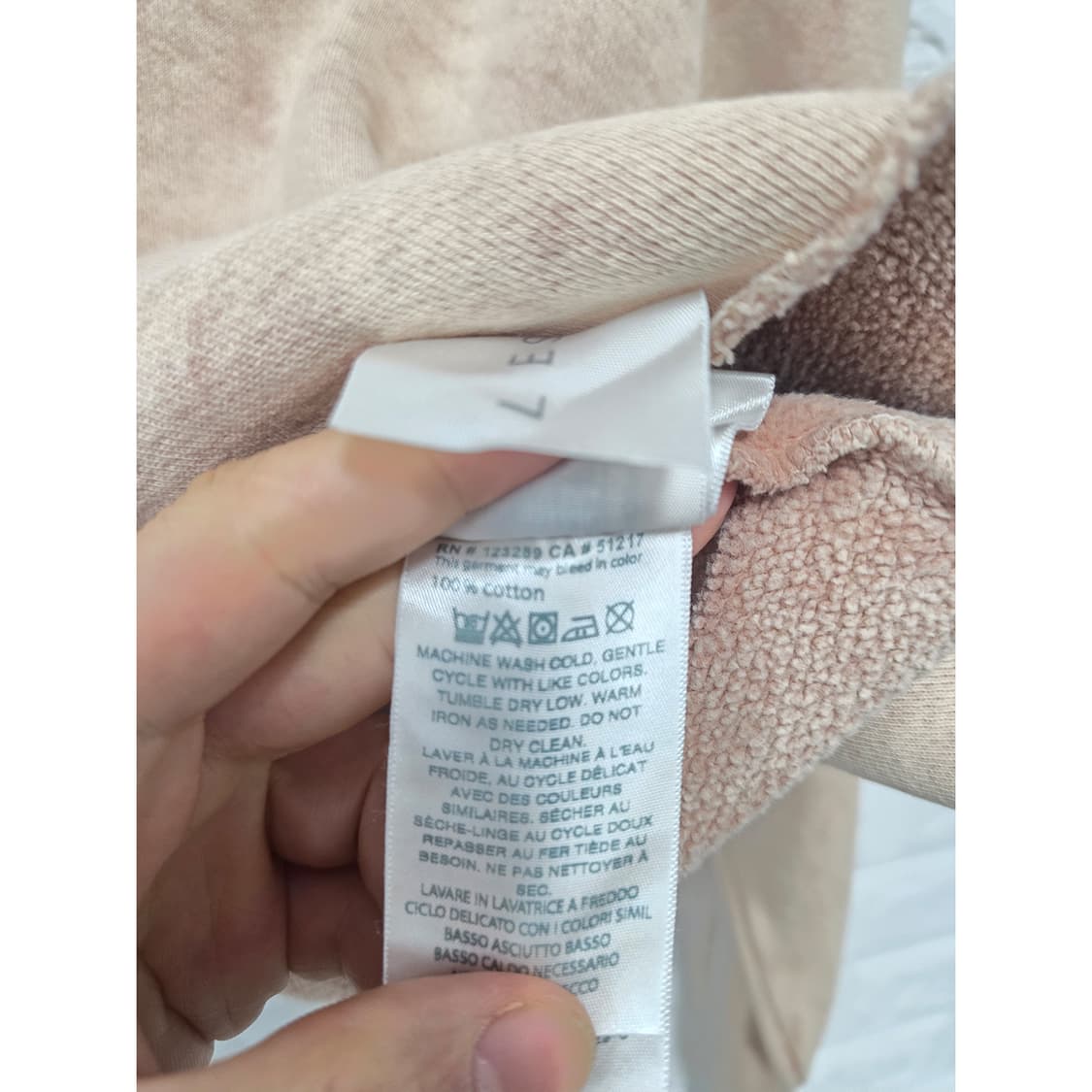 택포) 레 티엔 LES TIEN 하프집업 크롭티  Free 새상품 상품이미지3