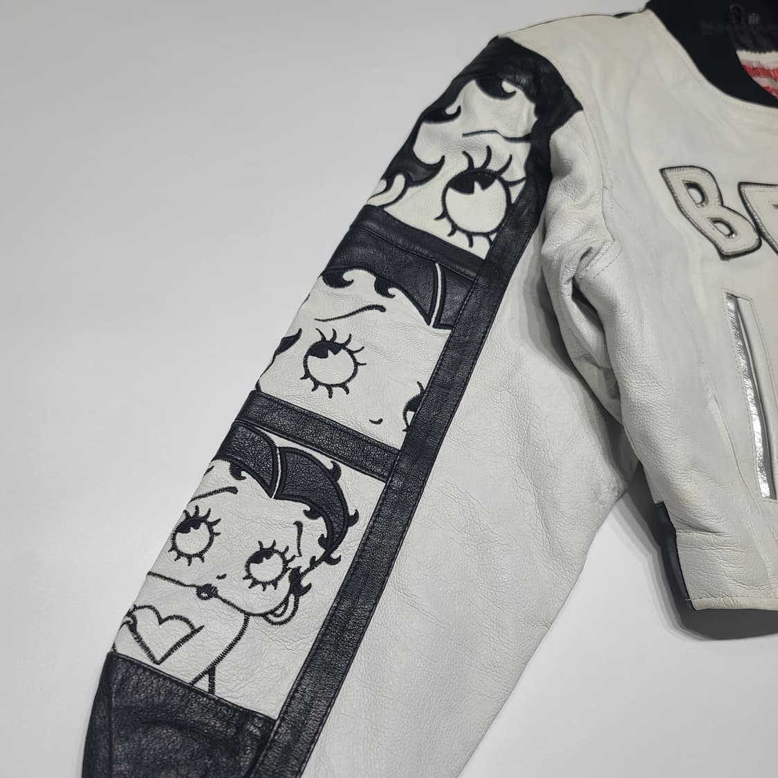 90s 베티붑 레더 자켓[M] 상품이미지6