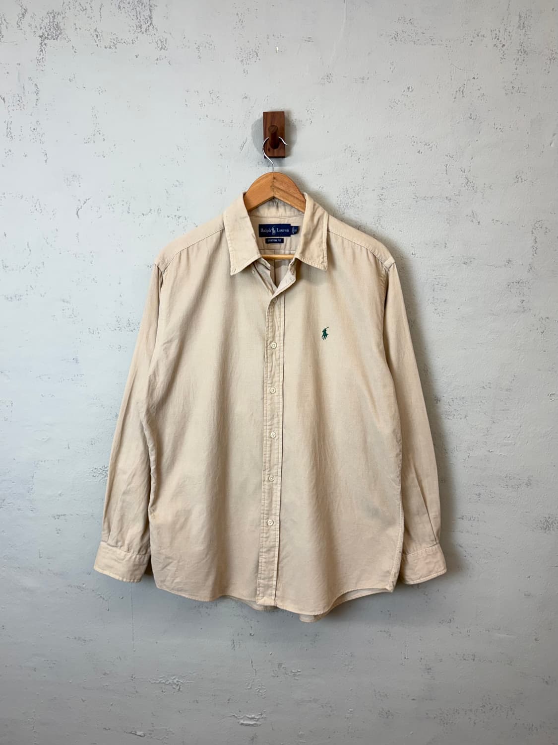 폴로랄프로렌 90s 빈티지 코듀로이 셔츠 베이지 상품이미지1