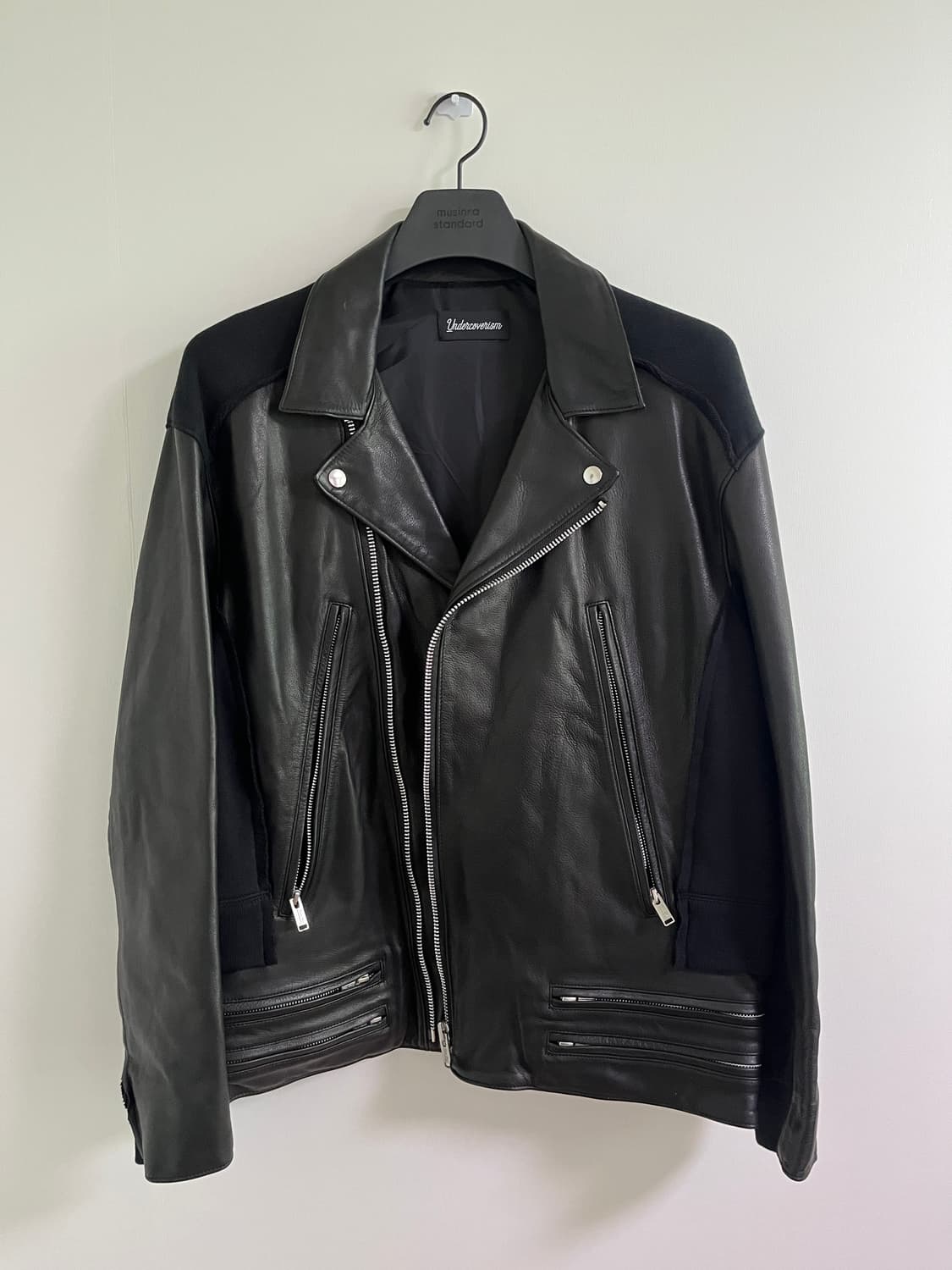 Undercover Leather Jacket 상품이미지1