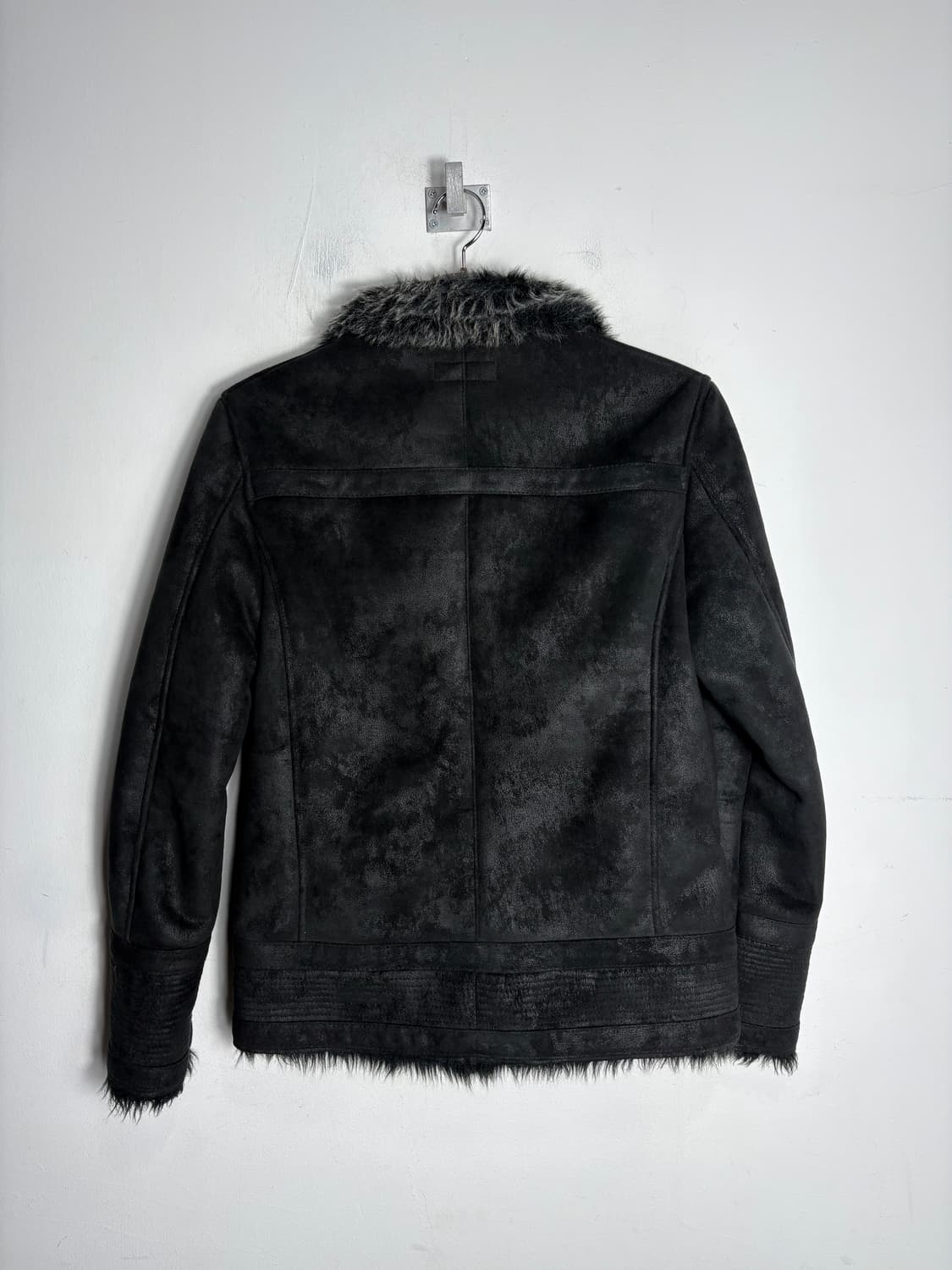 Morgan homme 블랙 무스탕 상품이미지7