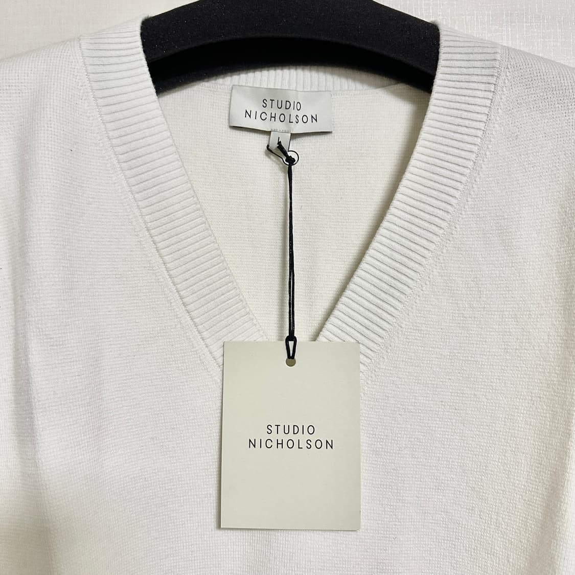 새상품 - 스튜디오니콜슨 니트 베스트 L 사이즈 상품이미지3