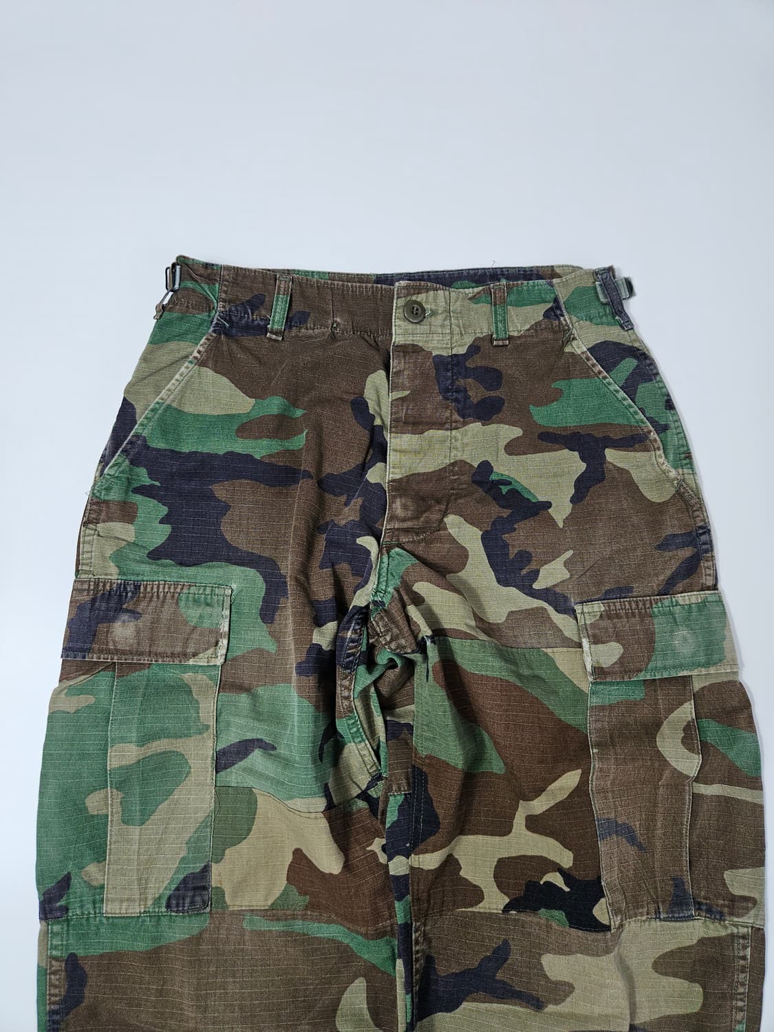 1990's 오리지널 우드랜드 BDU 팬츠 S-R 30 카모팬츠 상품이미지4