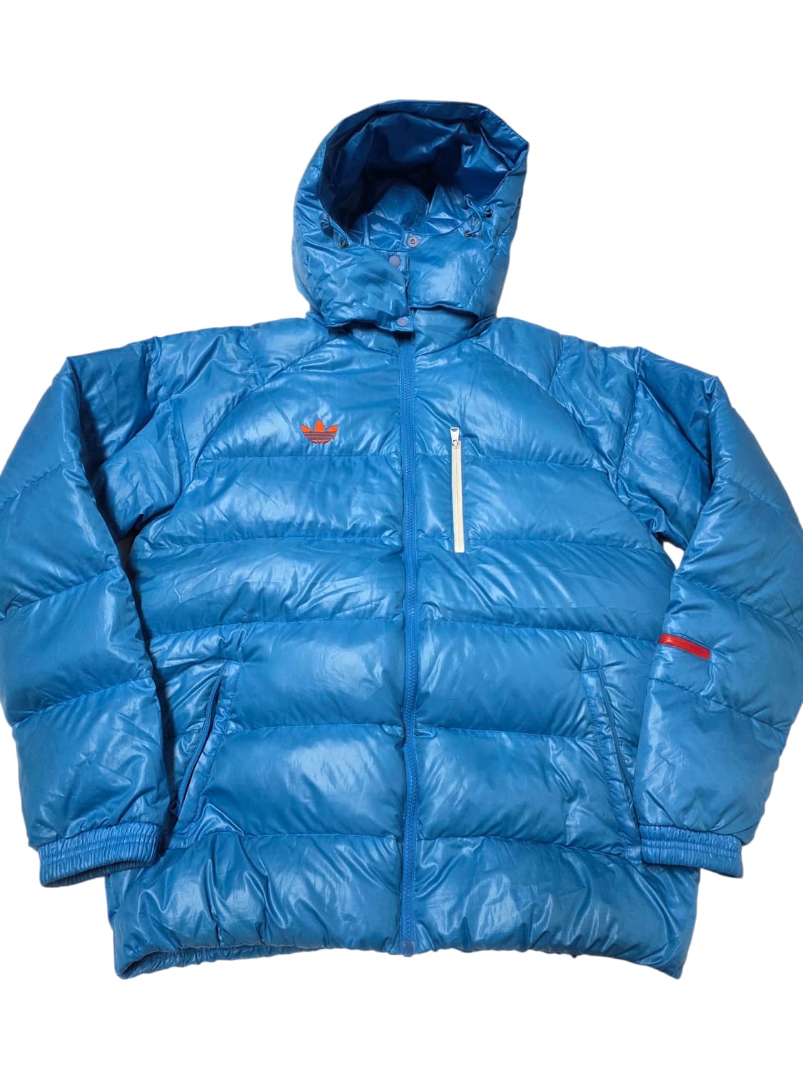 아디다스 스카이블루 구스다운 패딩 105사이즈 실측 70/60 상품이미지1