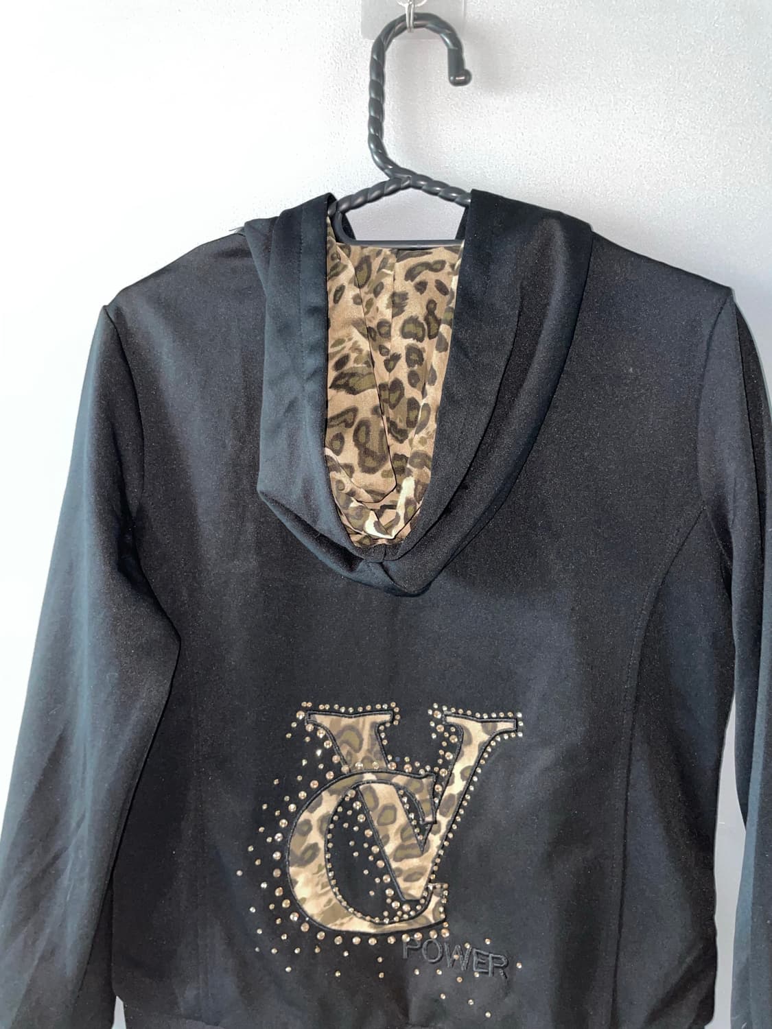 Y2k kitsch Leopard hood 상품이미지8