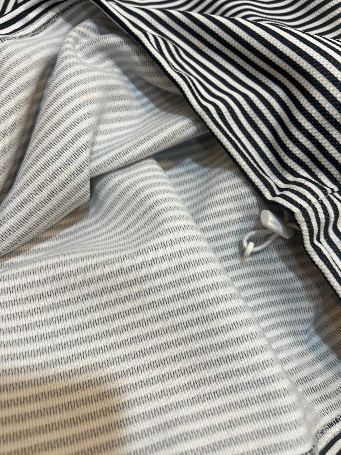 캘러웨이 블랙 스트라이프 골프 반집업티셔츠  상품이미지5