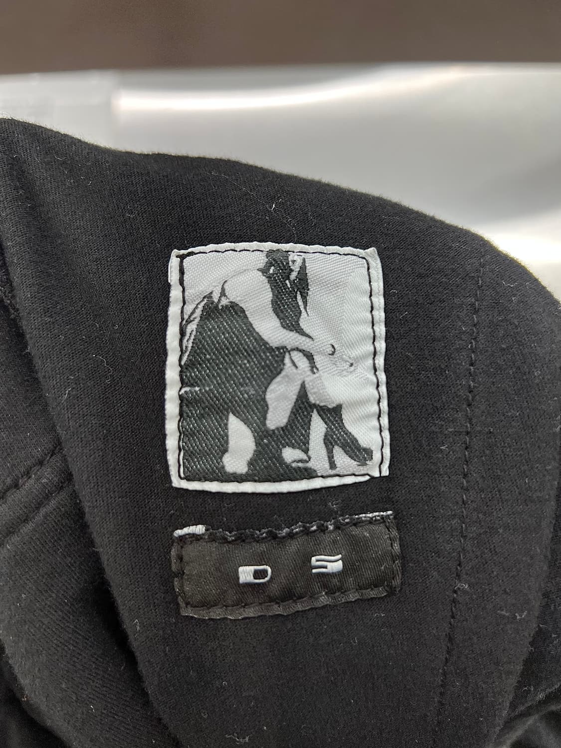 릭 오웬스 다크 쉐도우 프리즈너 드로스트링 코튼 배기 팬츠 상품이미지7