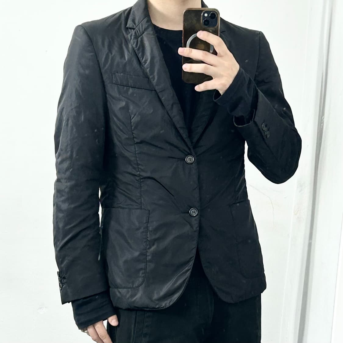프라다 경량 패디드 블레이저 자켓 상품이미지2