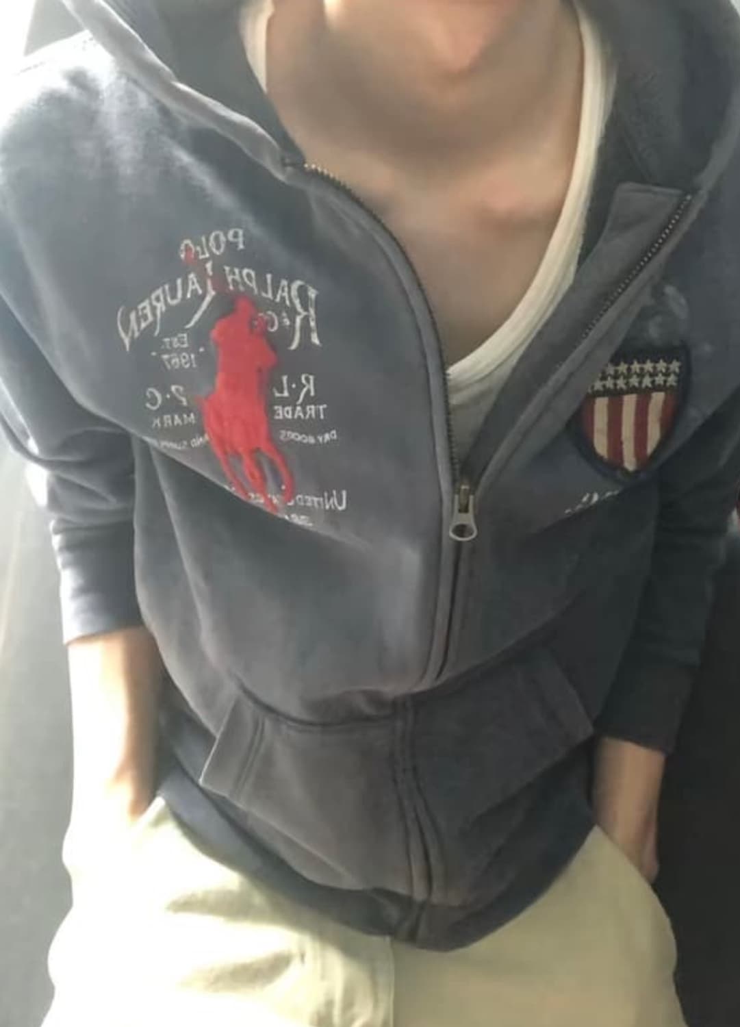 사진에 있는 폴로 빅포니 후드집업 구해요 상품이미지1