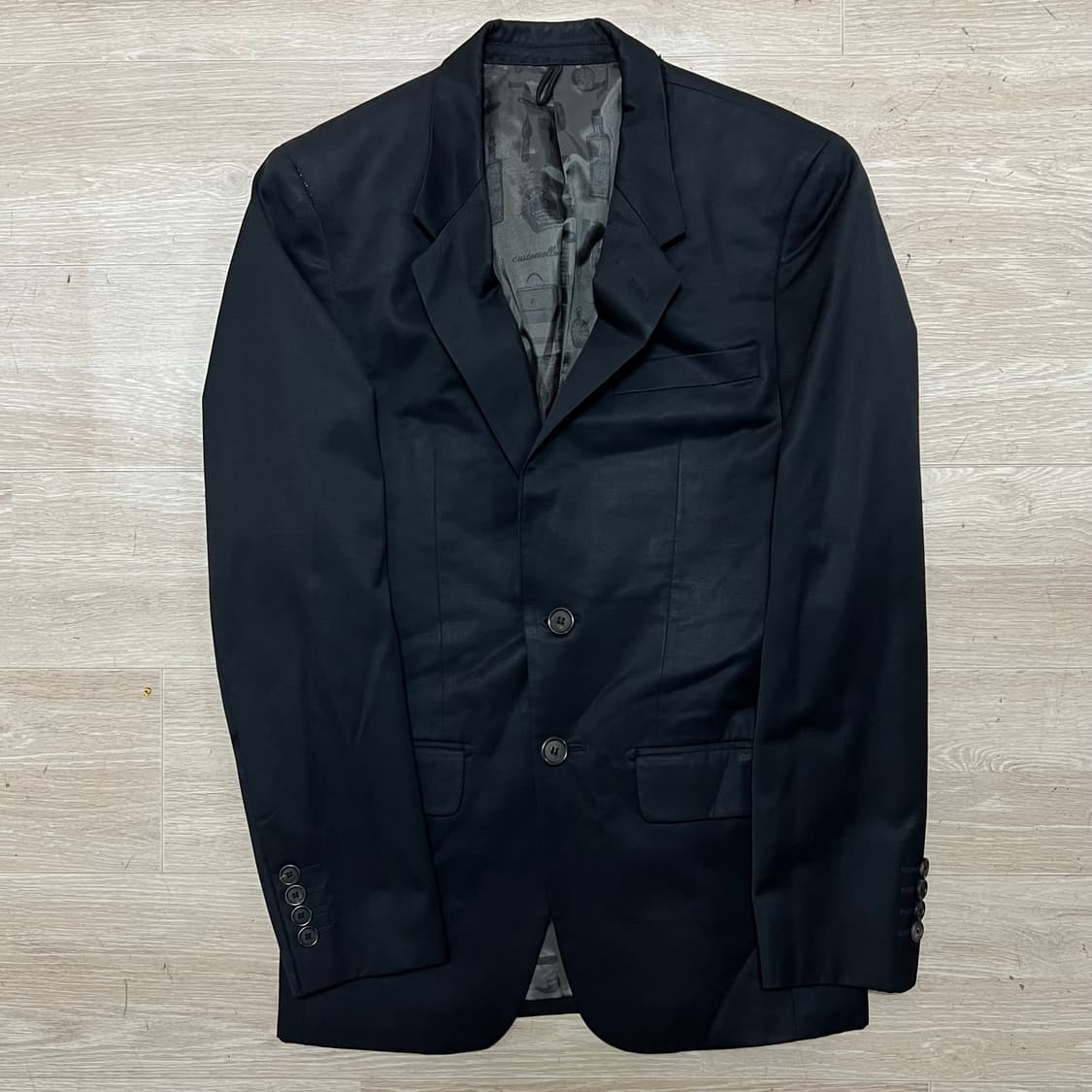 커스텀멜로우 여성 싱글 테일러드 블레이저 정장자켓 [블랙] S/90 상품이미지1