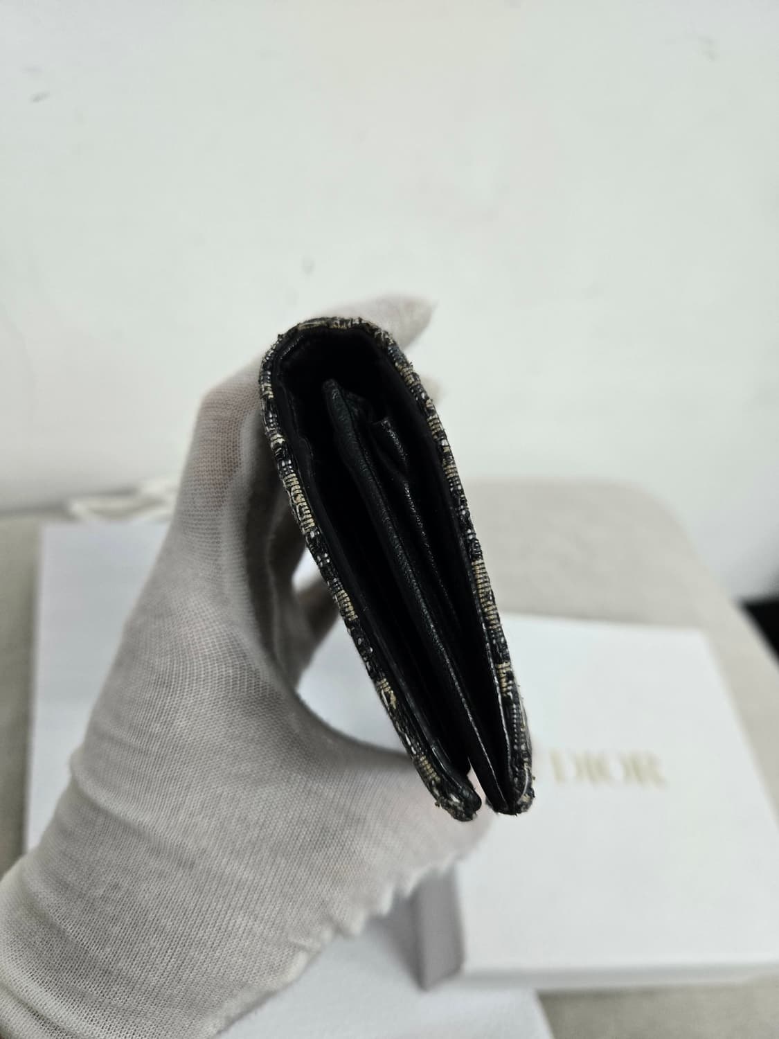 [보증서 정품] 디올 오블리크 장지갑 상품이미지2