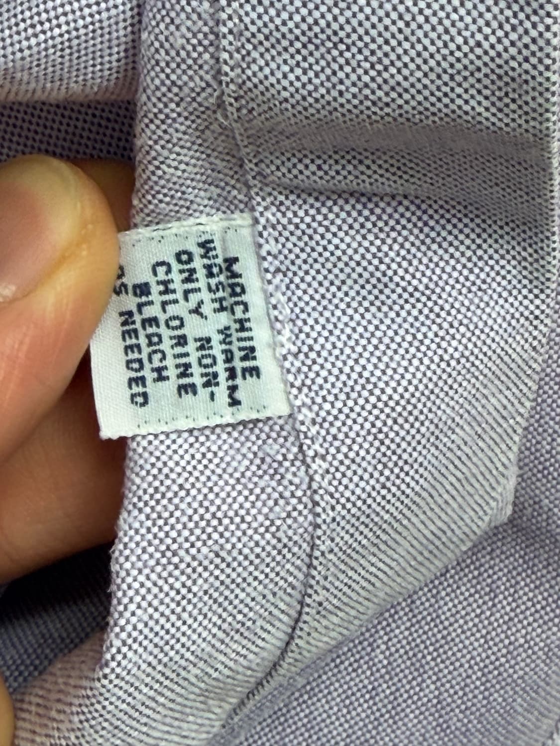 Ralph Lauren 랄프로렌 빅 긴팔 셔츠 라벤더 L 상품이미지5