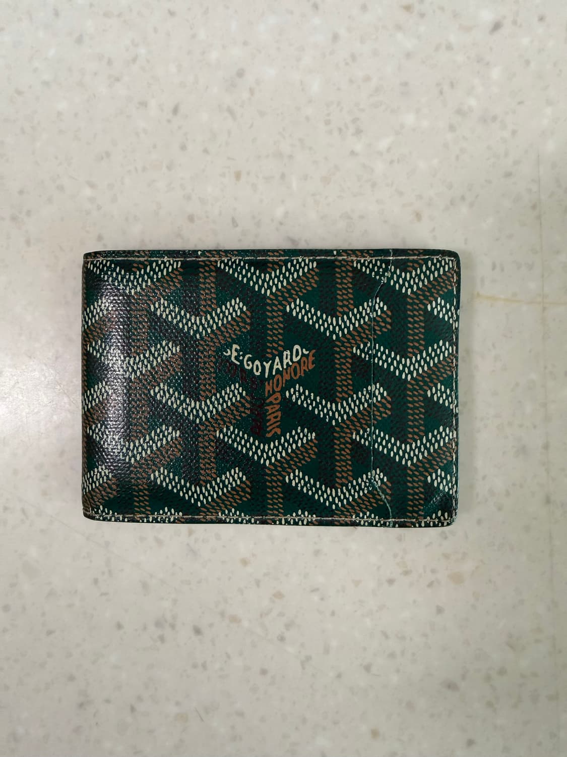 고야드 인서트 빅투아르 카드지갑 그린 상품이미지1