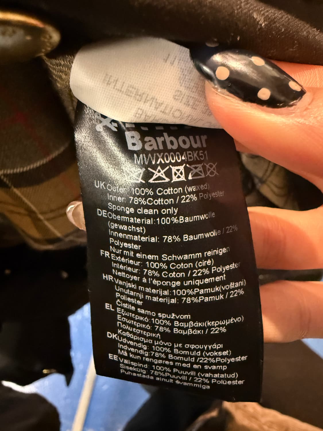 Barbour 바버 인터네셔널 자켓 상품이미지8