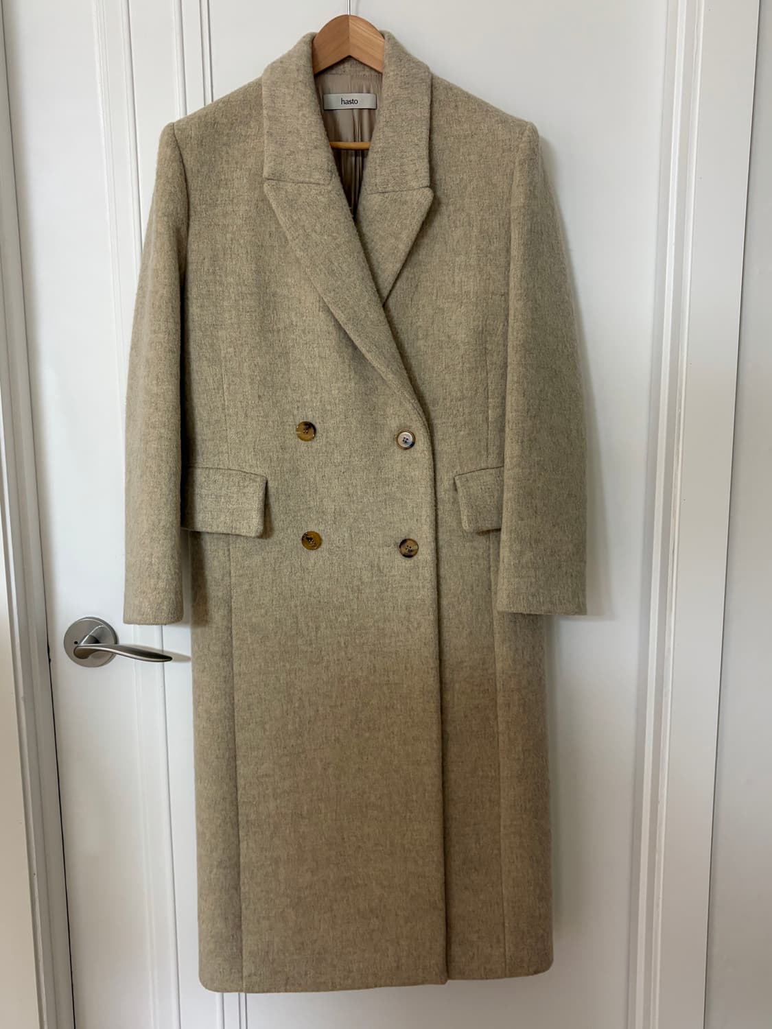 hasto 더블 롱 코트 판매 상품이미지1