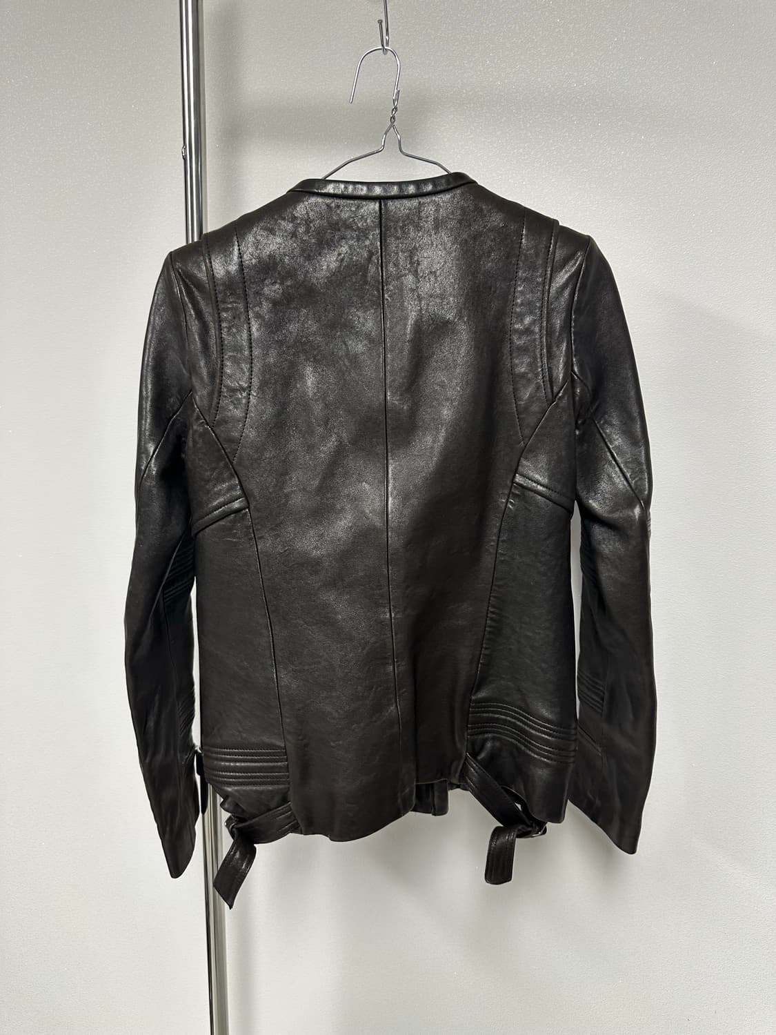 이로 바이커 레더 자켓 상품이미지4