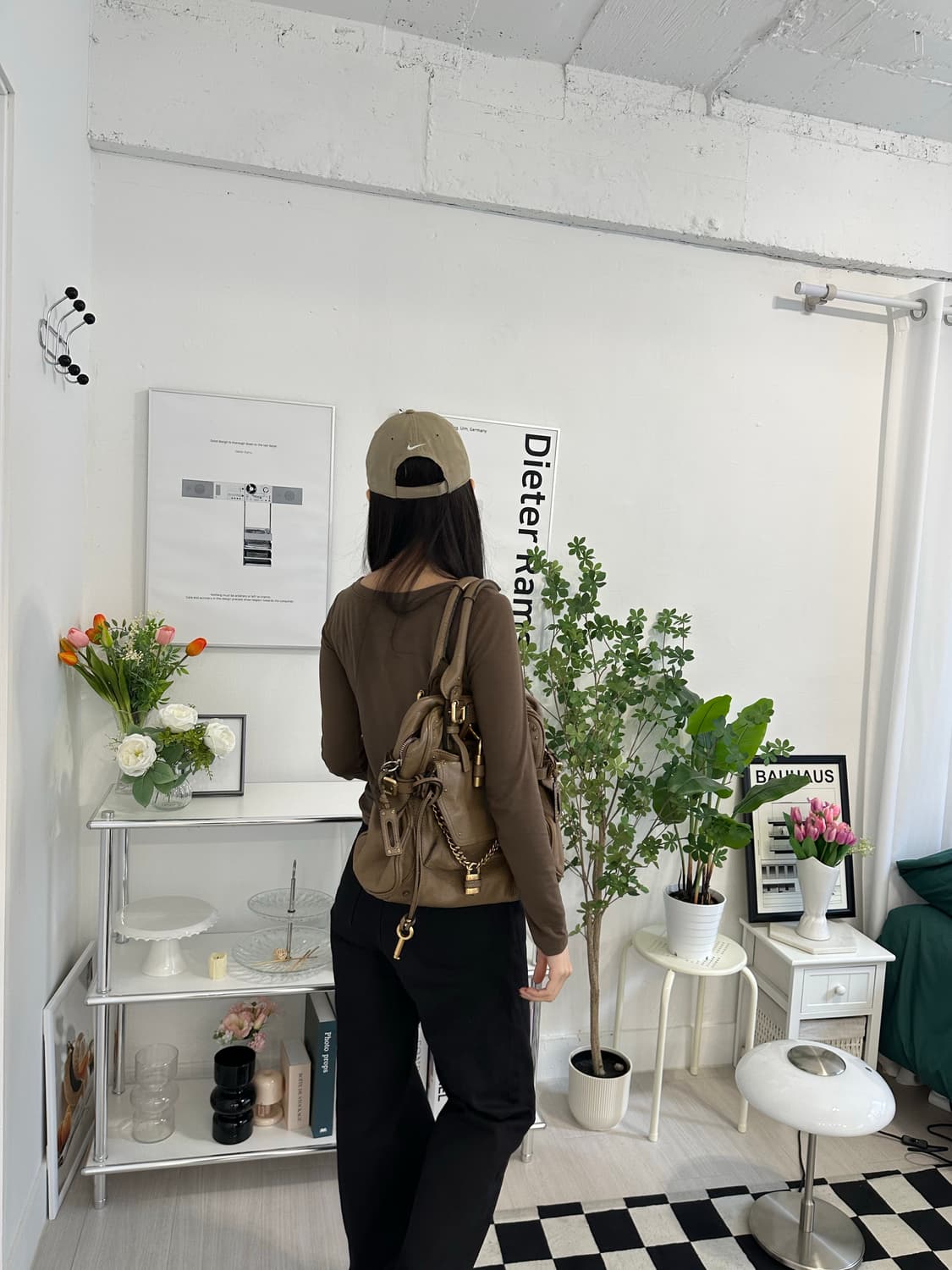 [A+ 정품] 끌로에 패딩턴백 브라운 라지 상품이미지4