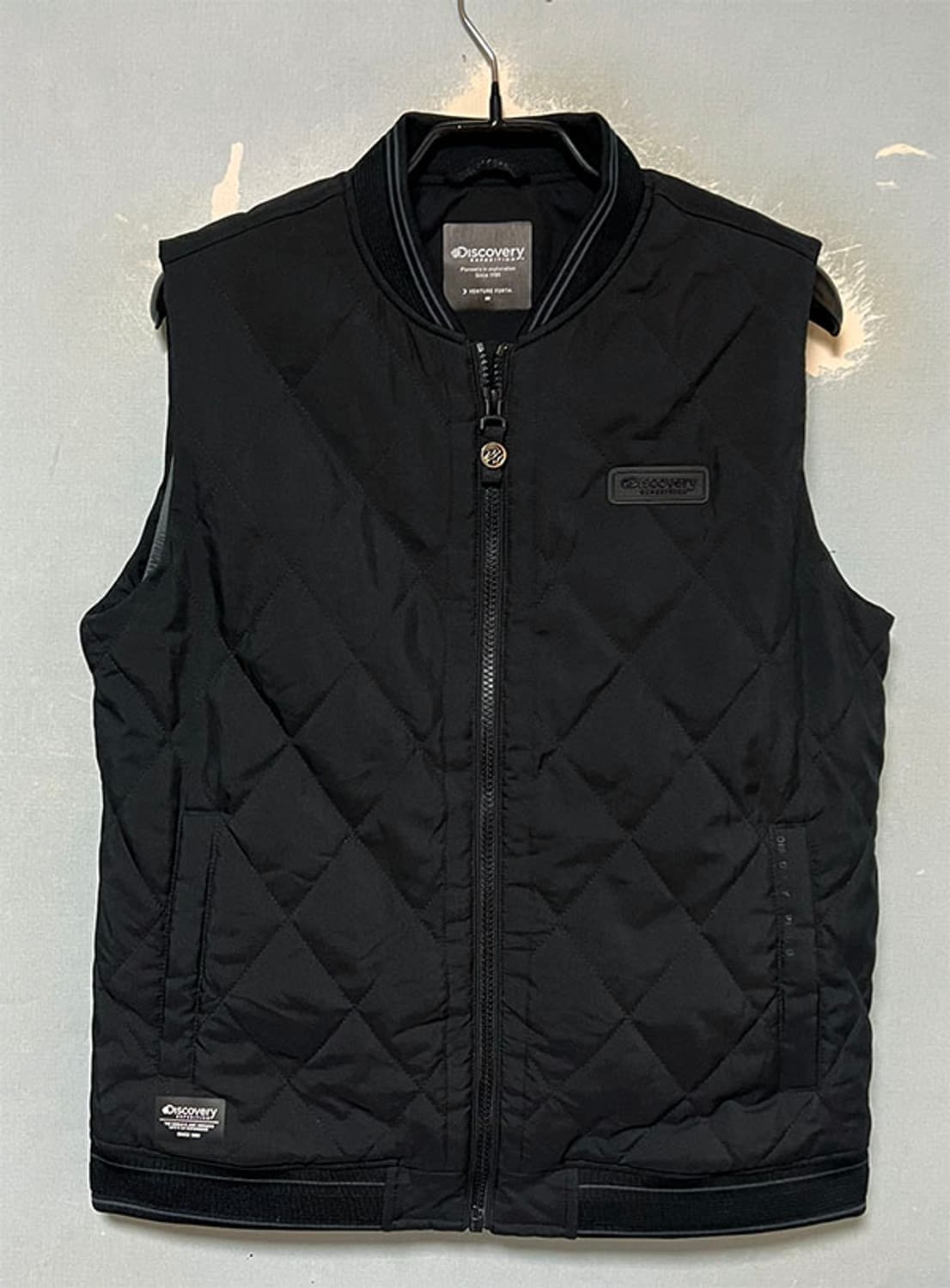디스커버리 여자 퀼팅조끼 새상품 추동 블랙 M 95 66 상품이미지1