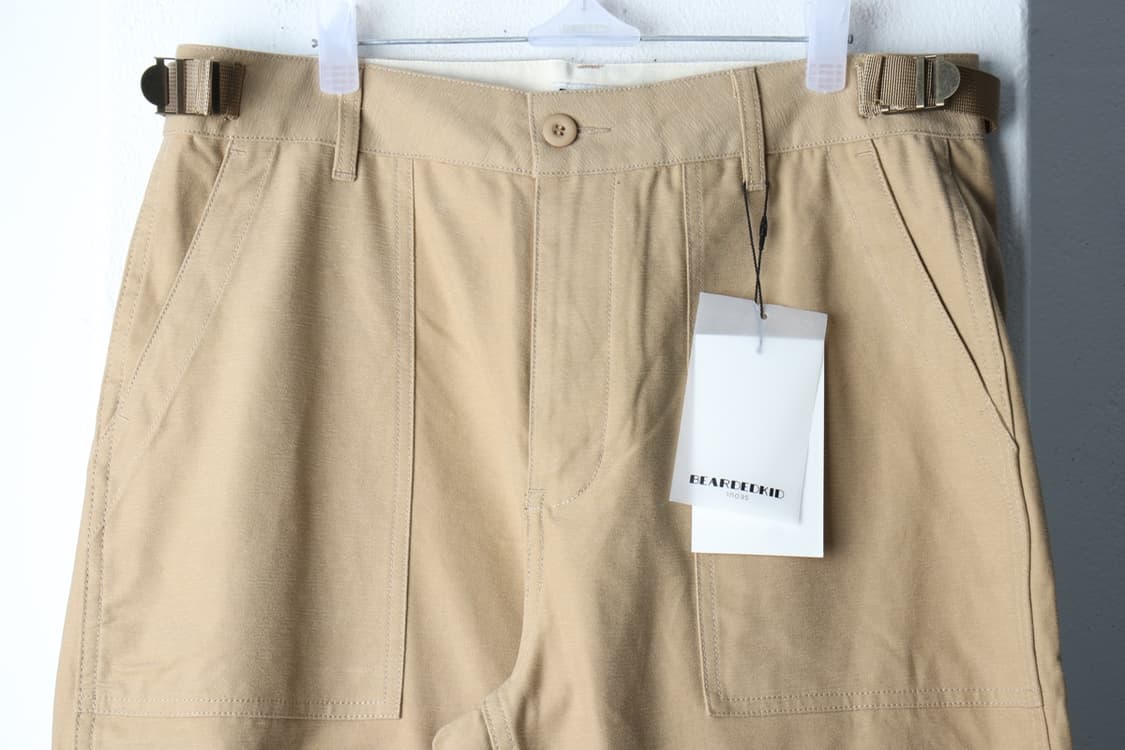 (L-XL) 비얼디드 키드 면바지 팬츠 새상품 퍼티그 벨티드-P10056 상품이미지3
