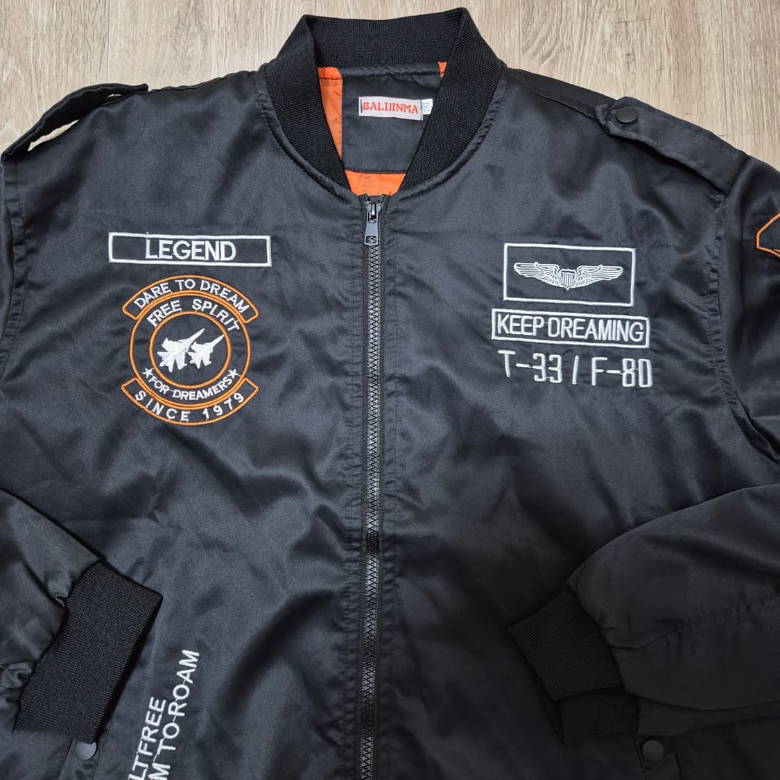 BALIJINMA 와펜 MA-1 항공점퍼  상품이미지2