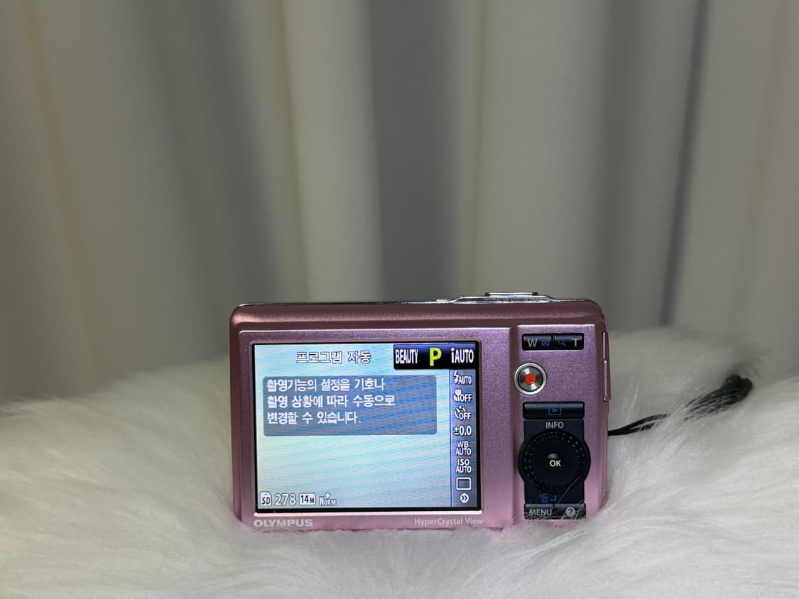 올림푸스 뮤 5010 핑크 💕 상품이미지5