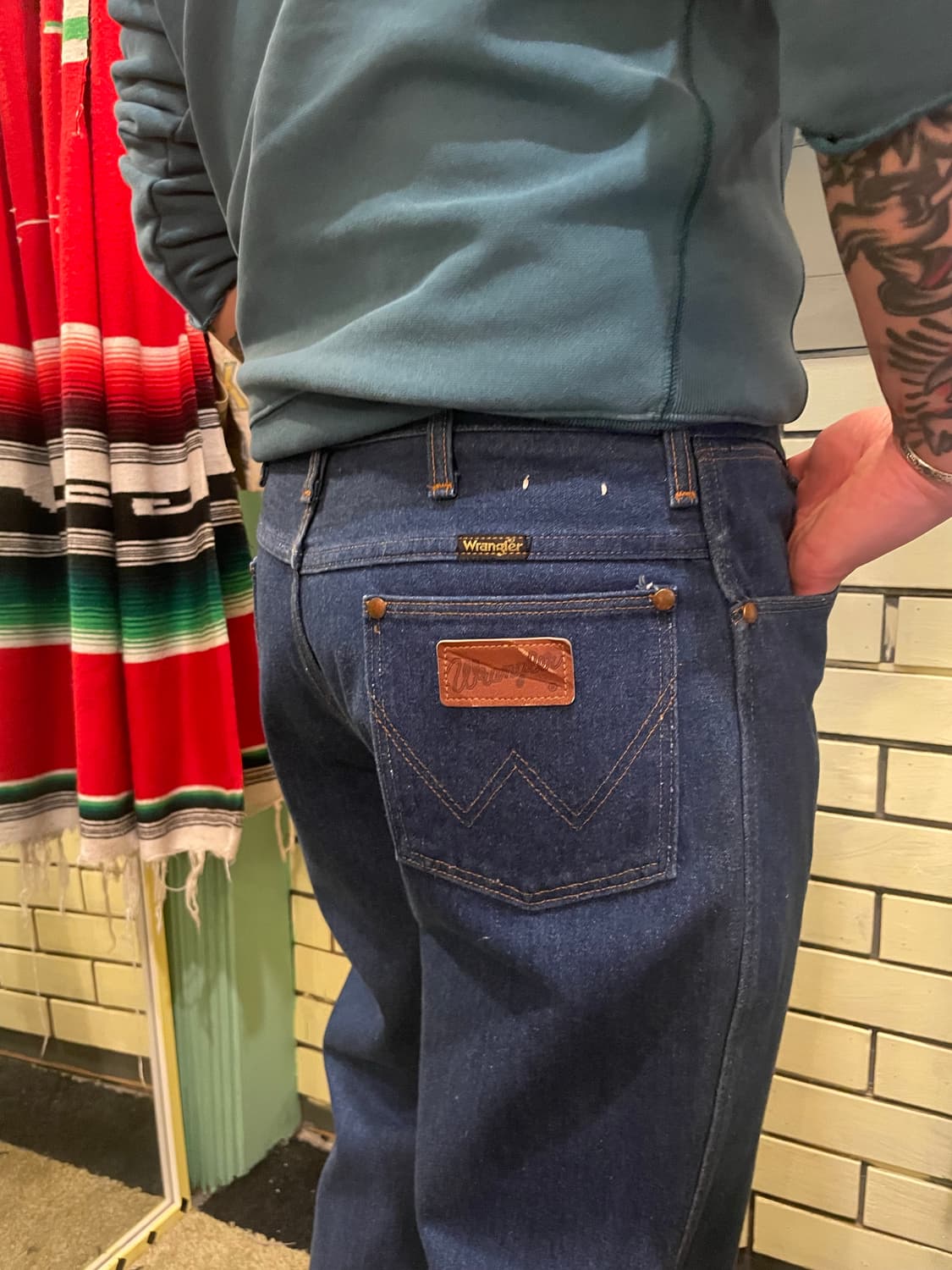 80s Vintage Wrangler Denim Pants 상품이미지4