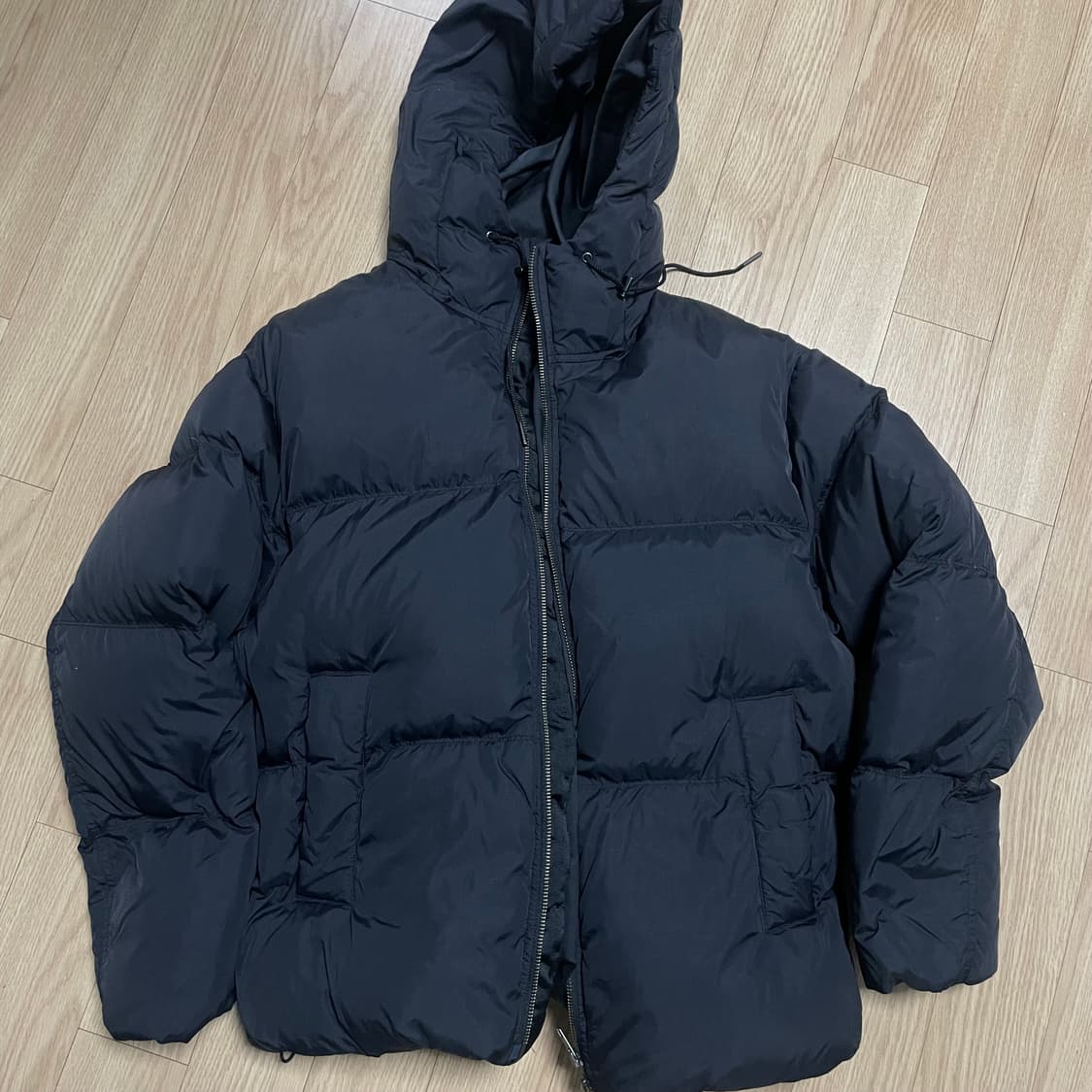 더니트 컴퍼니 덕다운 패딩 S 상품이미지3