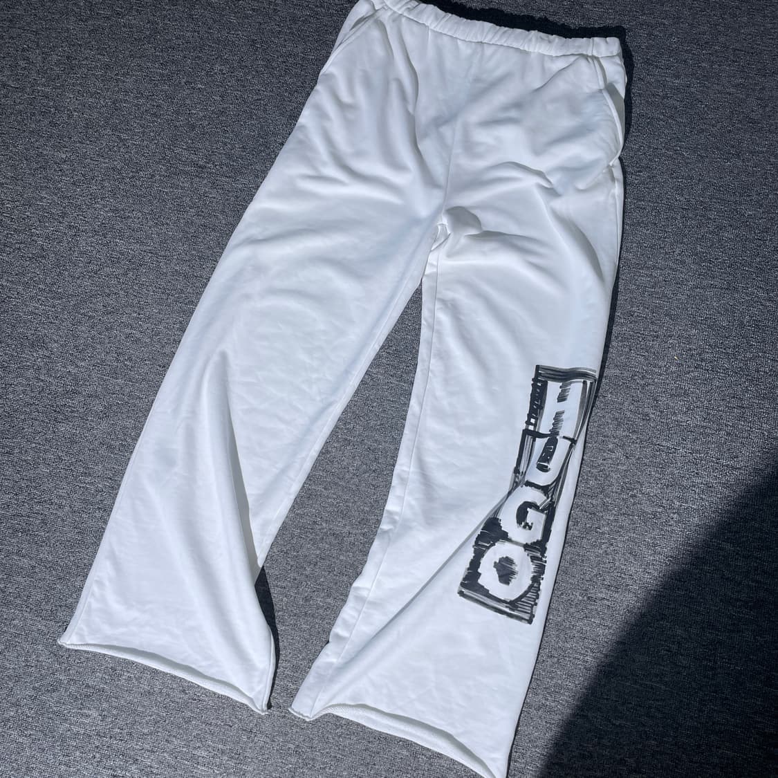 휴고보스 NASUEDE 코튼 스웻팬츠 상품이미지1