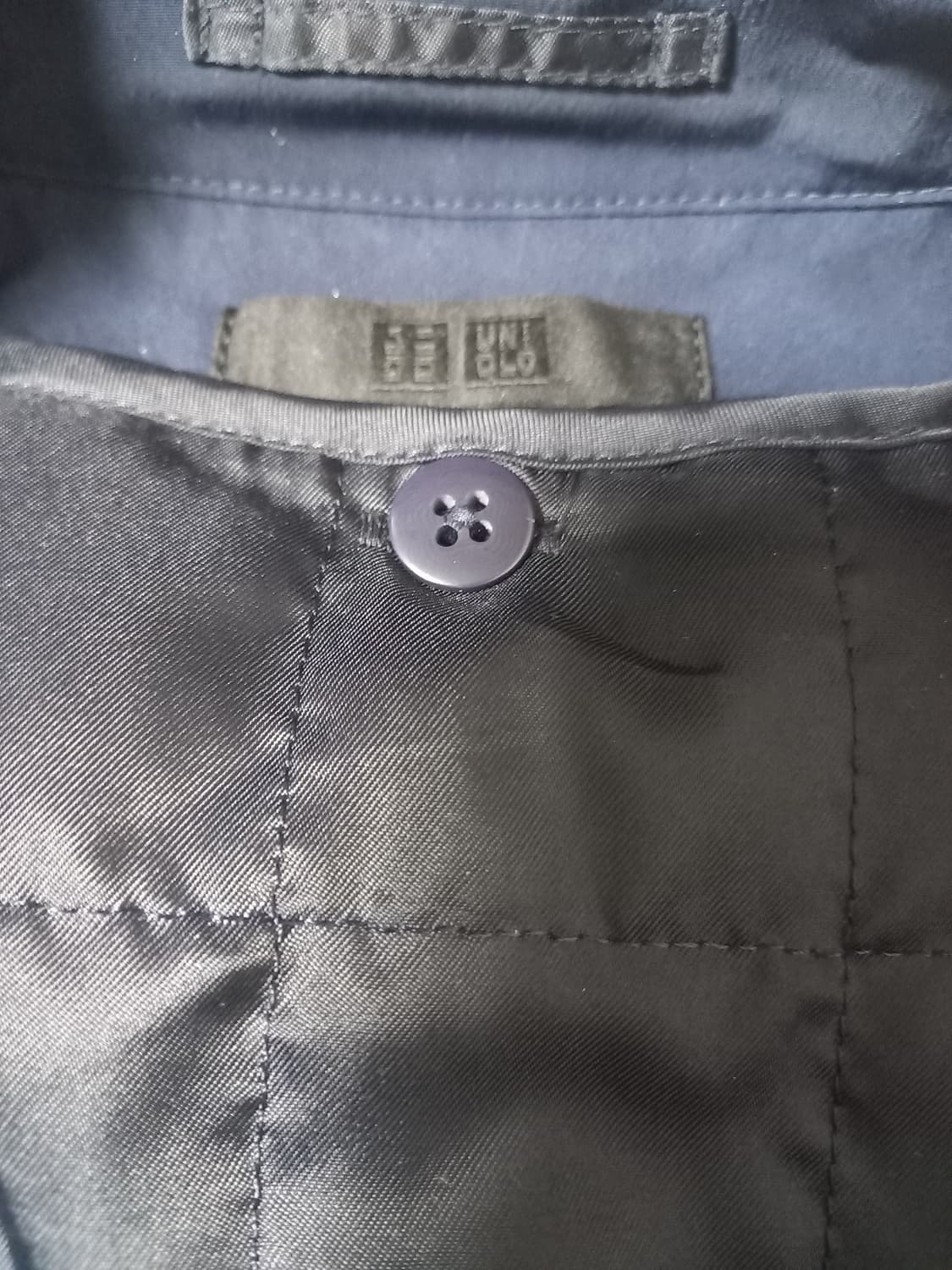 유니클로 남성 네이비 맥코트 S사이즈 판매합니다. 상품이미지4