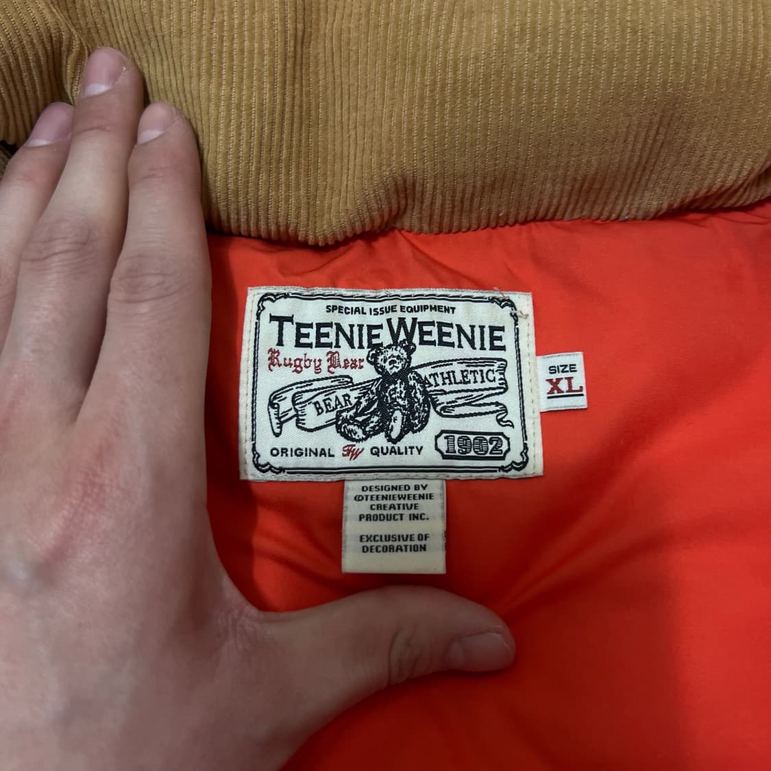 티니위니 스탠다드 퀼팅 조끼 XL/105  상품이미지5