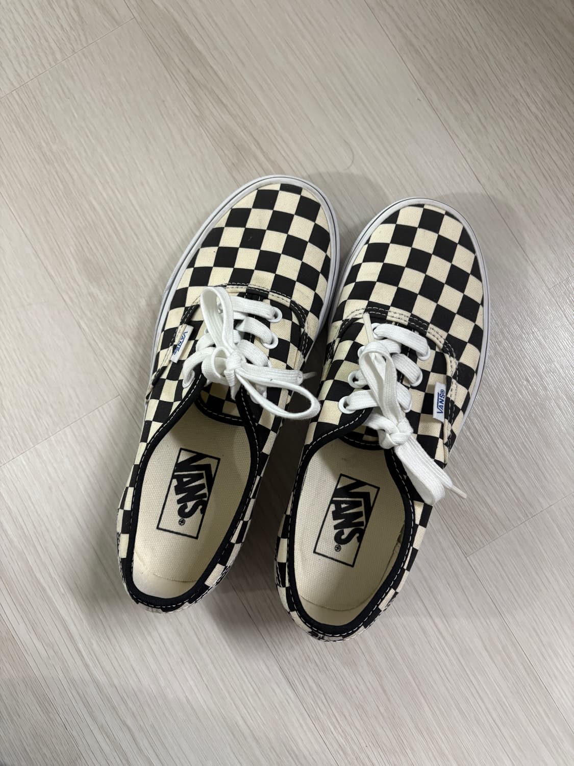 반스 체커보드 스니커즈 운동화 230 상품이미지1