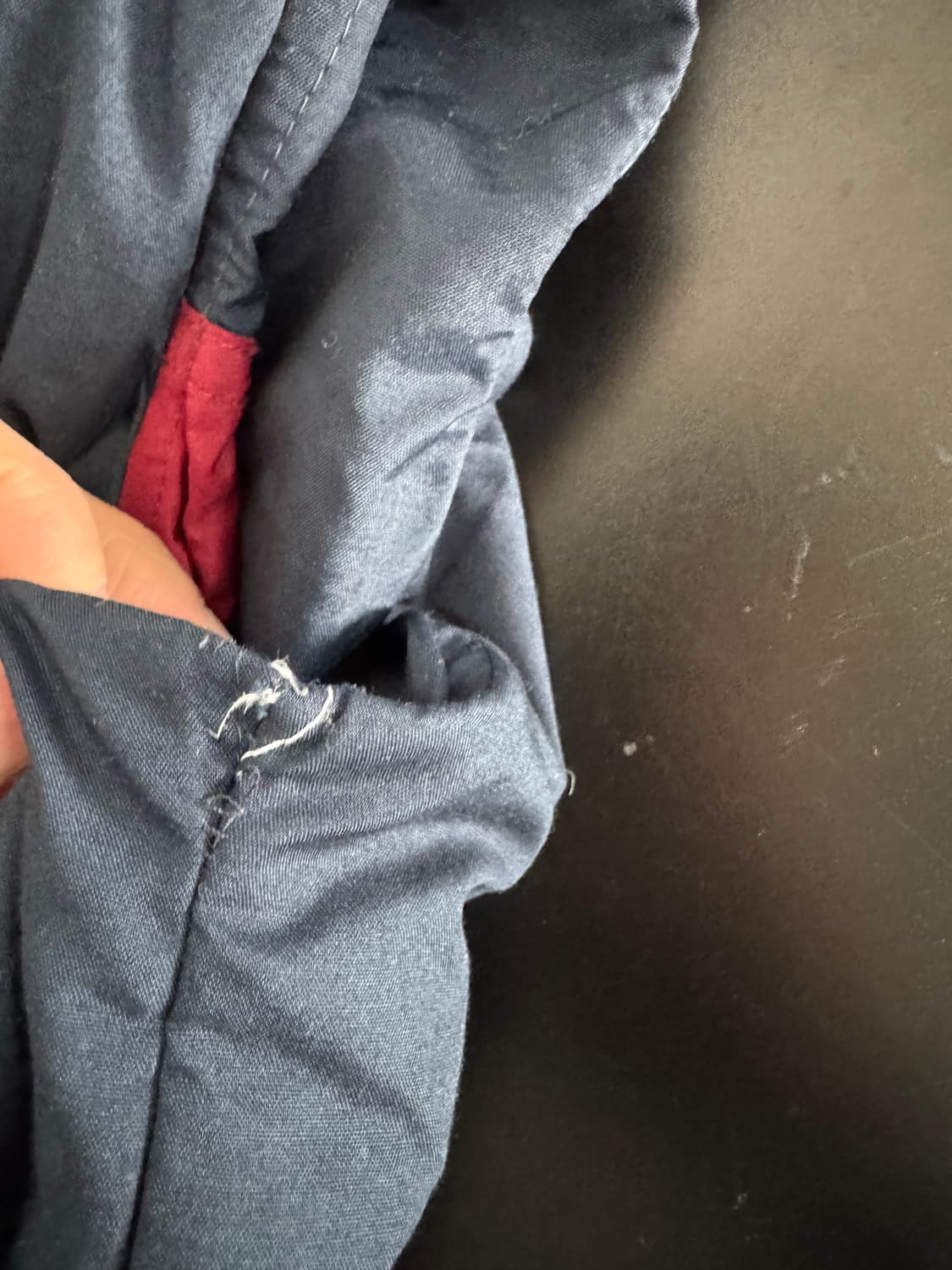 나이키 올드스쿨 덕 다운 패딩 조끼 네이비 상품이미지6