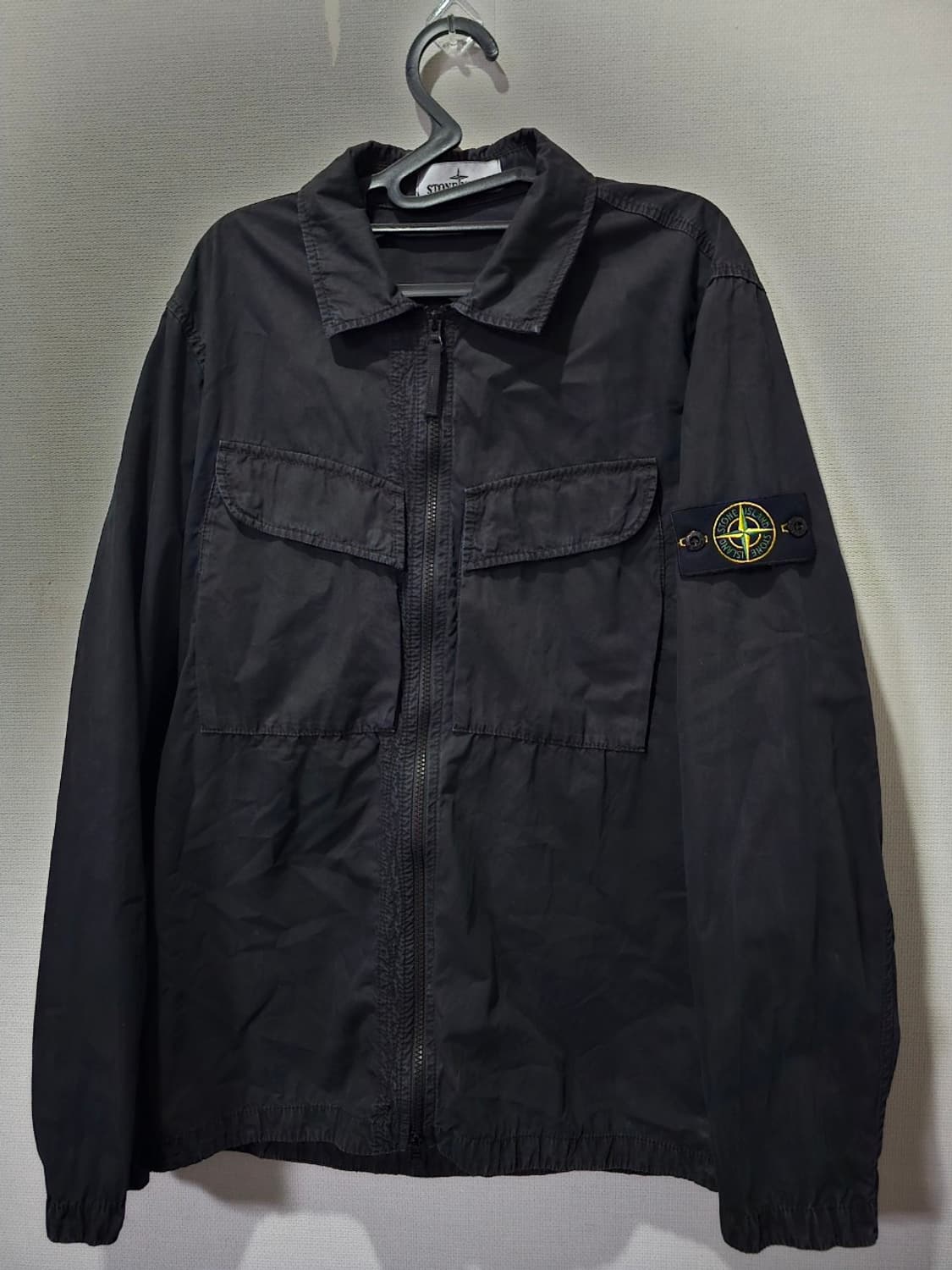 정품 22FW 스톤아일랜드 투포켓 101WN 오버셔츠 자켓 100 / L 상품이미지1