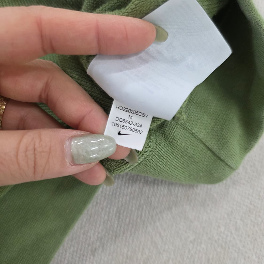 [M] 나이키 드라이핏 스우시 맨투맨 0202J 상품이미지5