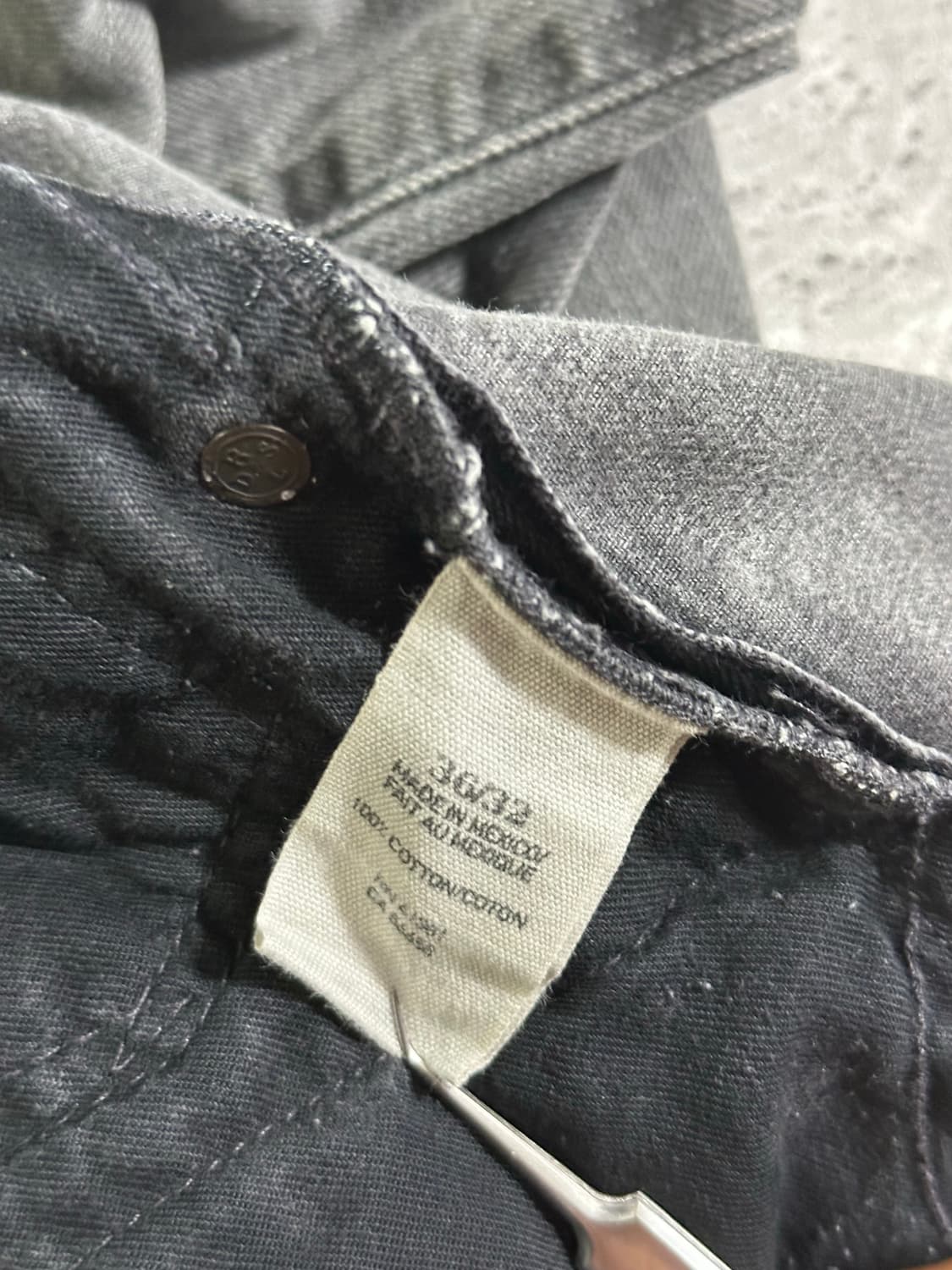 RALPH LAUREN DENIM & SUPPLY블랙 데님 팬츠/ 717 상품이미지4